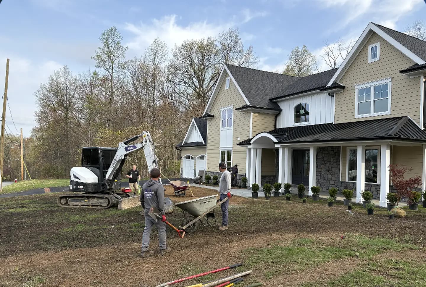 Grading a New Construction Property