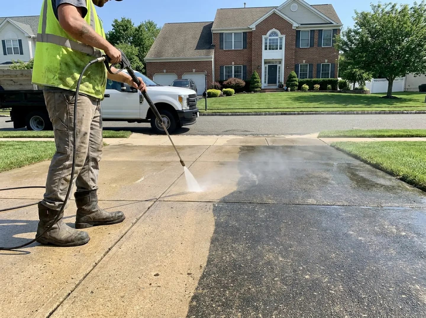 Driveway Powerwashing