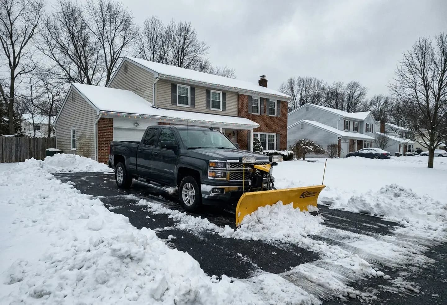 Residential Snow Plowing